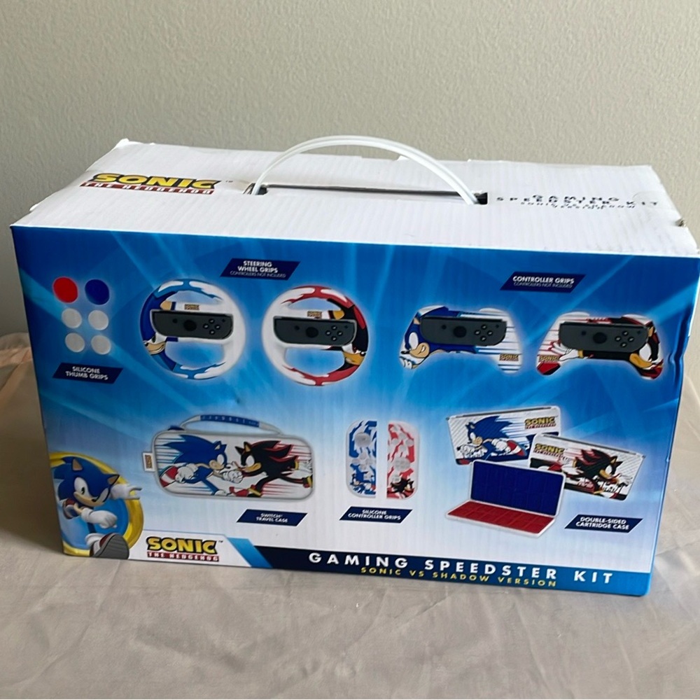 Brand New Unopened Sonic the Hedgehog Gaming Speedster Kit